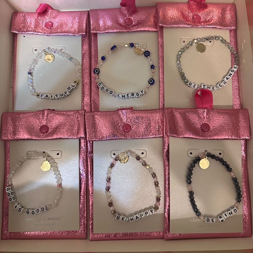 Beaded Charm Bracelet sold individually by Southern Charm. These are awesome!
